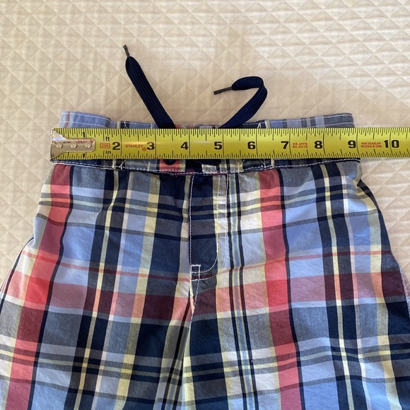 Janie and Jack Plaid Swim Trunks - Picture 9 of 11